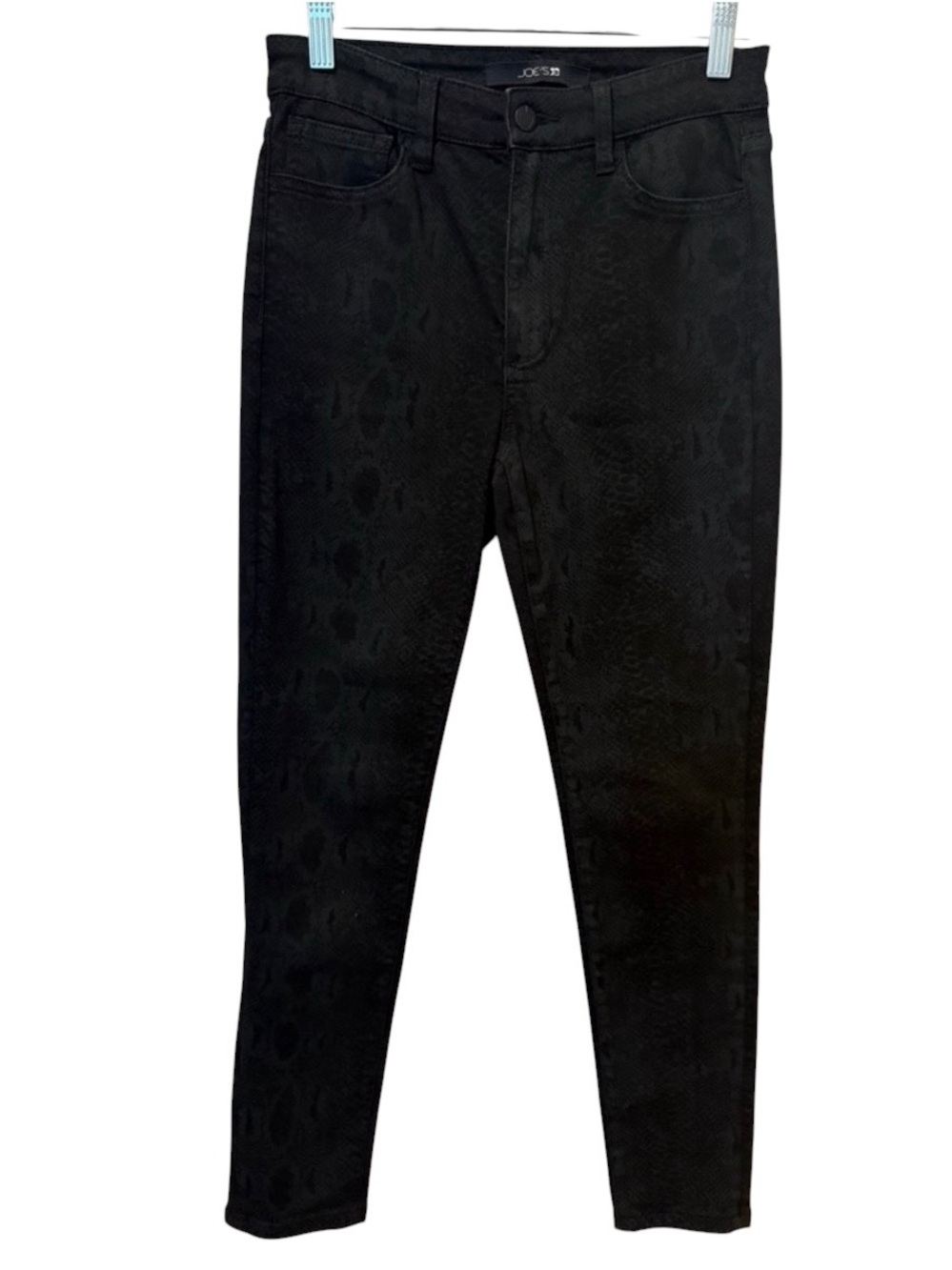 Joe's Jeans Women's Charlie
Black Snake Print Skinny Jeans Size 27